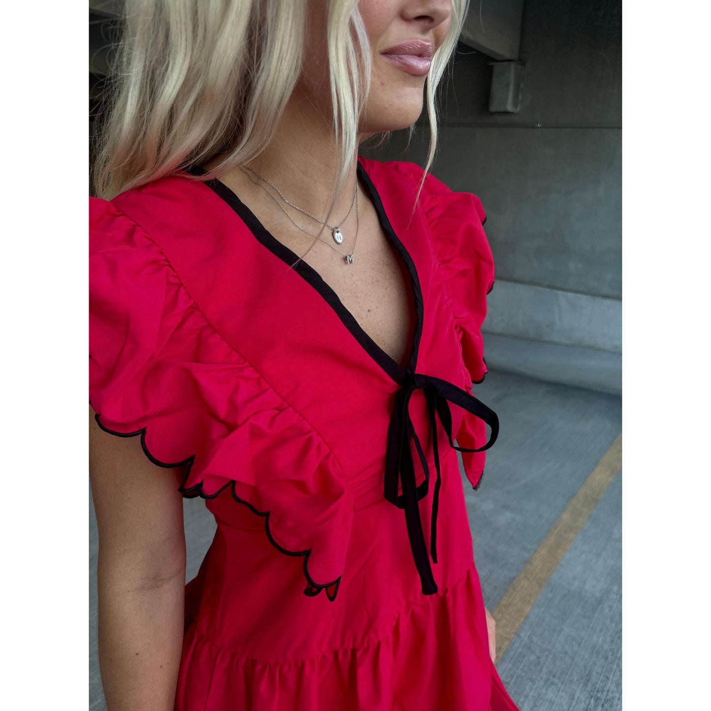 Glory glory scalloped dress