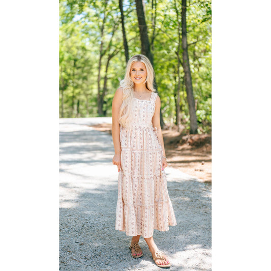 Floral Cottage Midi dress