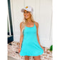 Malibu Tennis Dress-Aqua