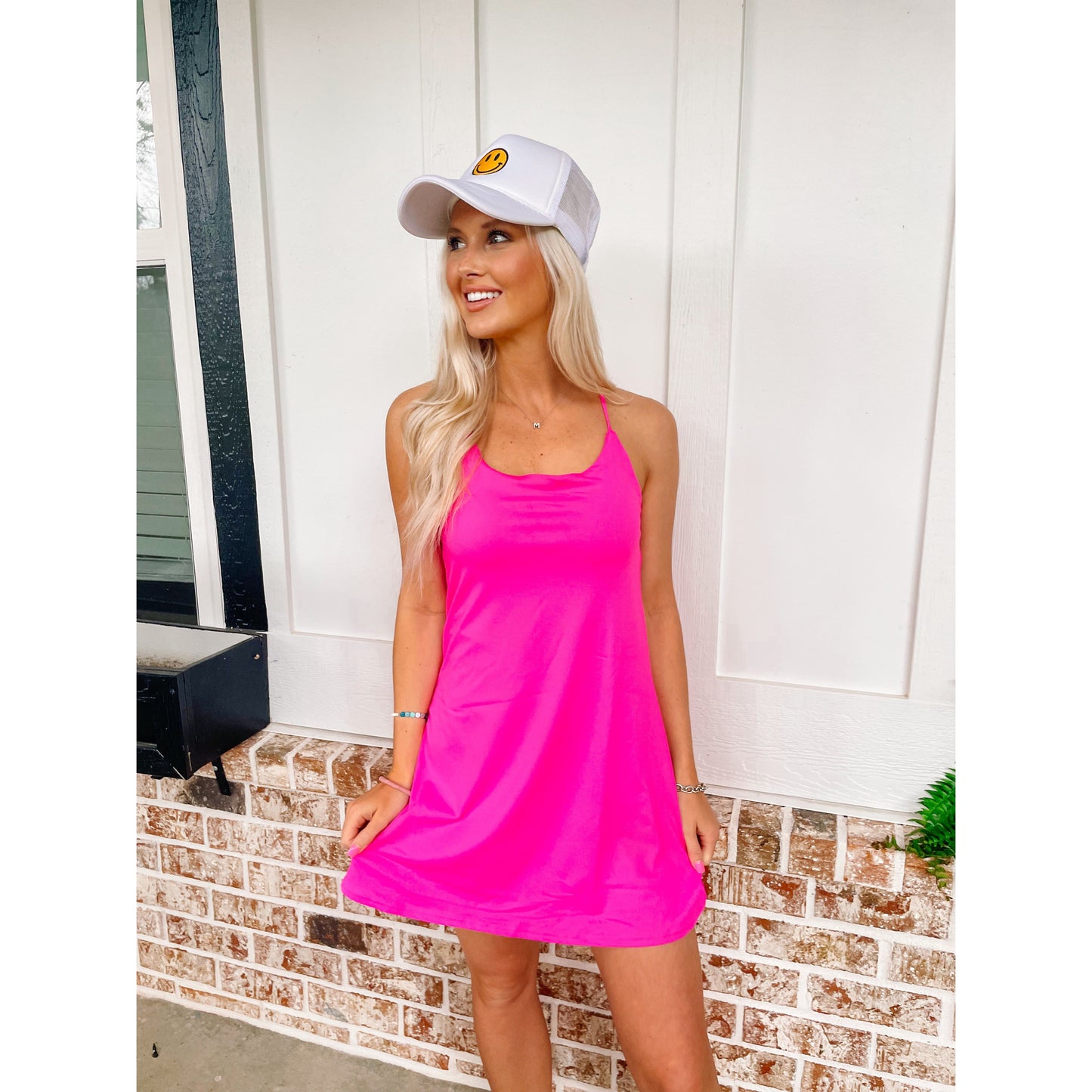 Malibu Tennis Dress-Pink