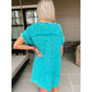 Teal lover dress