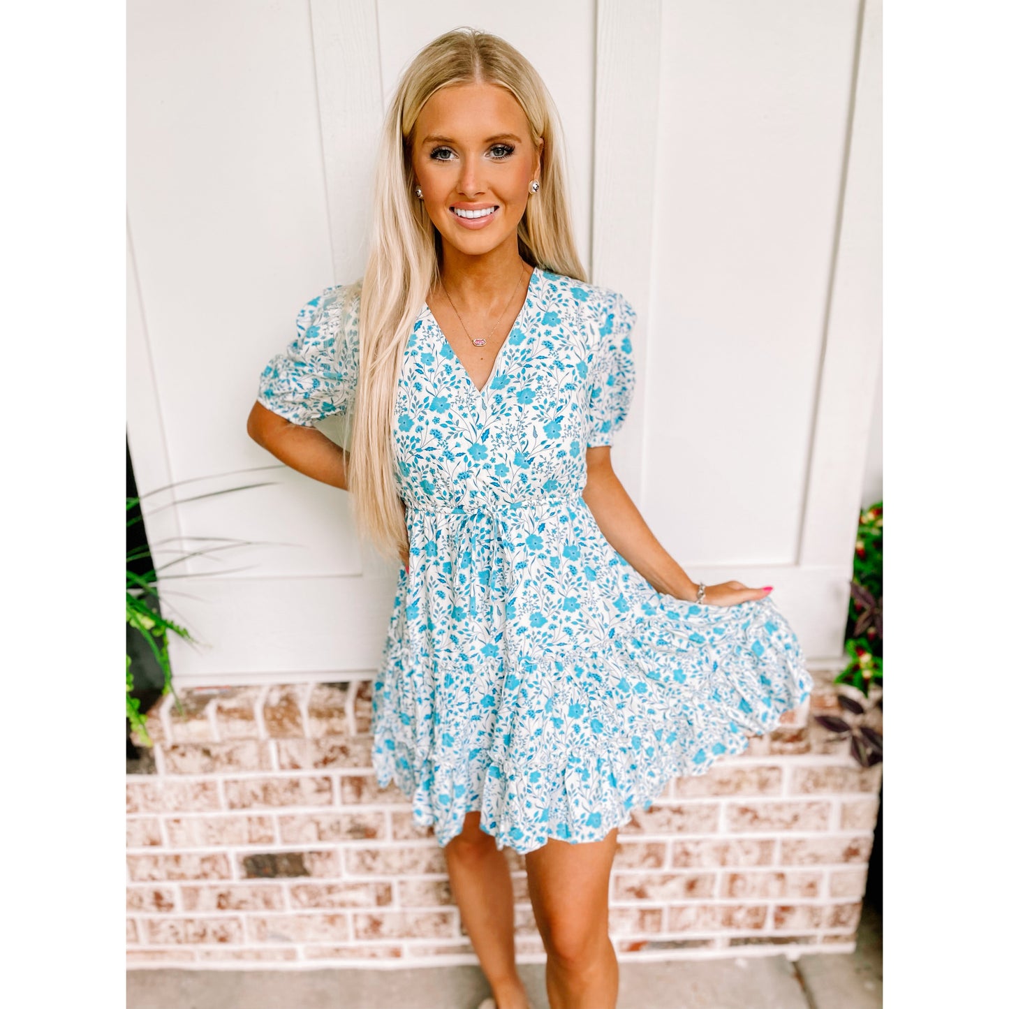 Flirty Floral Dress